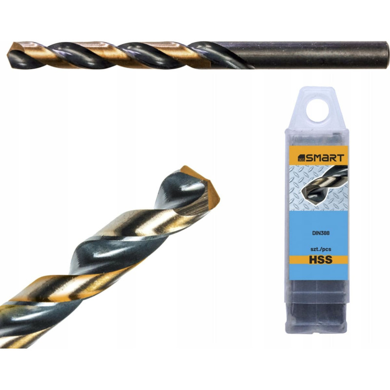 Smart Wiertło do metalu Smart wiertło do metalu hss 10,5mm /5 szt./ smart