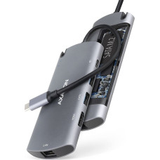 Axagon Kieszeń Axagon M.2 SATA - USB-C 3.2 Gen 1 (HMC-6M2)