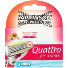 Wilkinson Quattro For Women Papaya & Pearl 3 szt