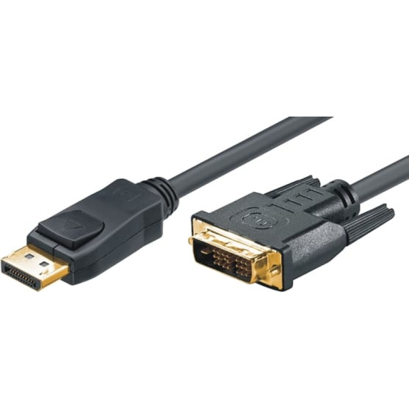 Mcab Kabel Mcab DisplayPort - DVI-D 2m czarny (7003470)