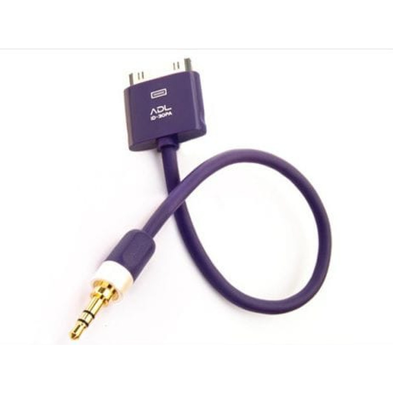 Furutech Adl Kabel Furutech ADL Apple 30 pin - Jack 3.5mm 0.1m fioletowy
