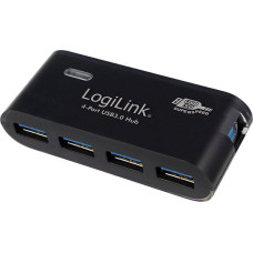 Logilink HUB USB LogiLink 4x USB-A 3.0 (Logilink, USB 3.0 HUB 4-port, incl. 3,)