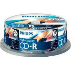 Philips CD-R 800 MB 40x 25 sztuk (CR8D8NB25/00)