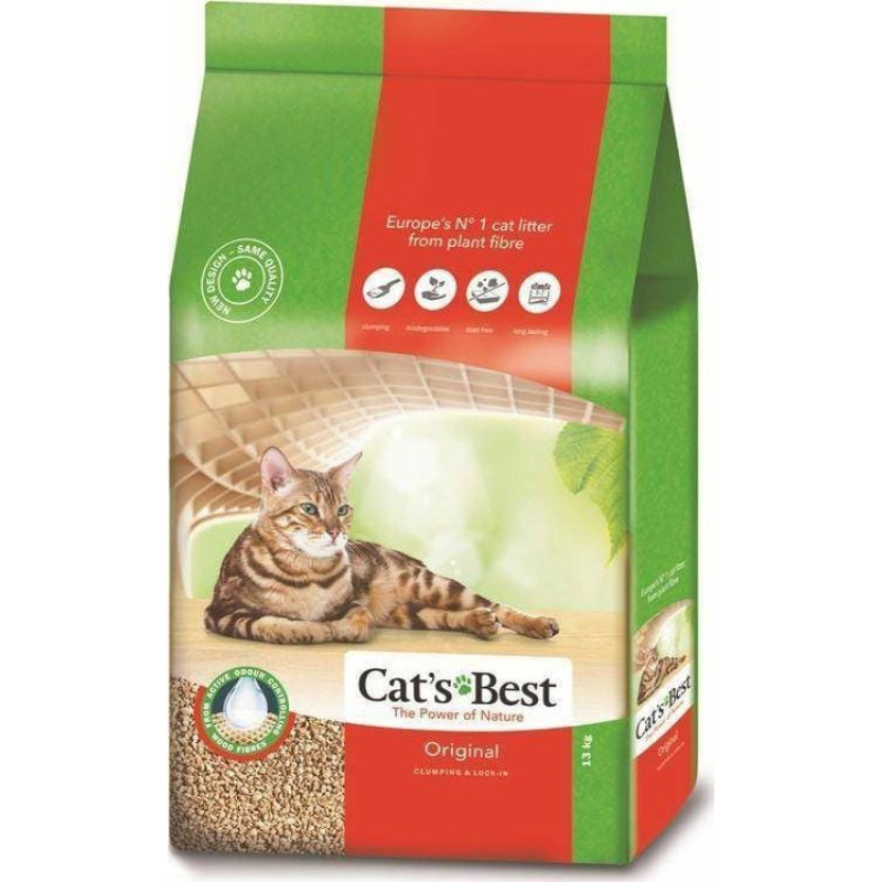 Cats Best Żwirek dla kota Cats Best Original Naturalny 30 l