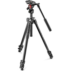 Manfrotto Statyw Manfrotto 290 light Kit with Fluid Video Head (MK290LTA3-V)