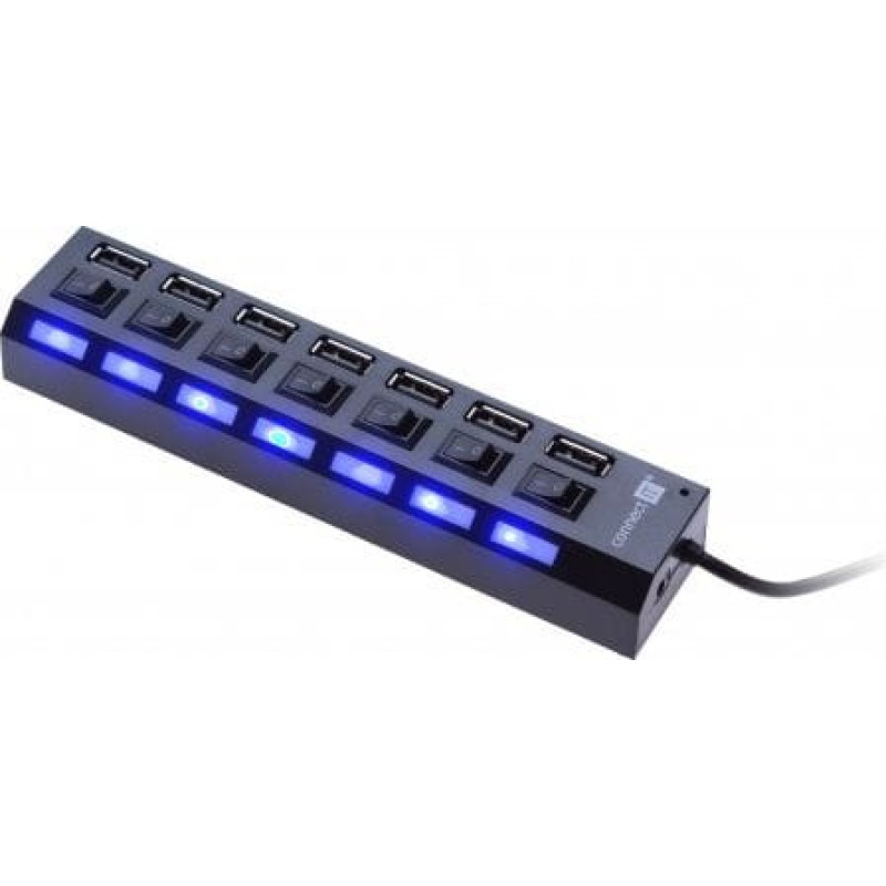 Connect It HUB USB Connect IT 7x USB-A 2.0 (CI-541)