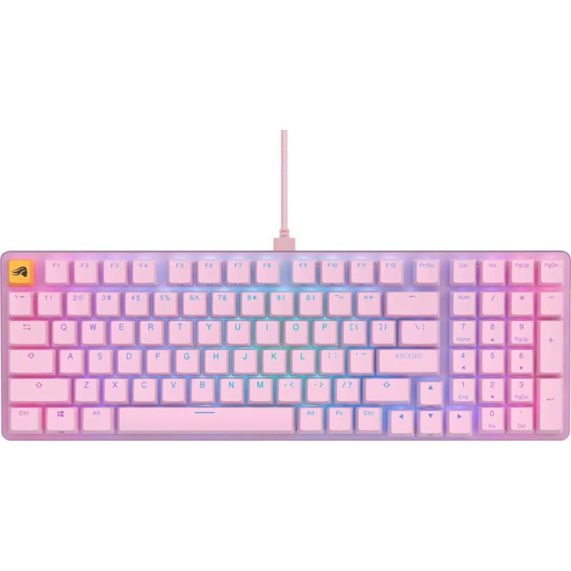 Glorious Pc Gaming Race Glorious GMMK 2 Full-Size Tastatur - Fox Switches, ANSI-Layout, pink