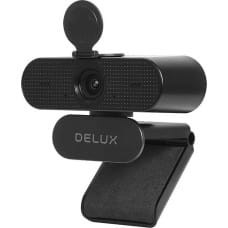 Delux Kamera internetowa Delux Kamera internetowa z mikrofonem Delux DC03 (czarna)