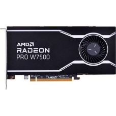 AMD Karta graficzna AMD Radeon Pro W7500 8GB GDDR6, 4x DisplayPort 2.1, 70W, PCI Gen4 x8