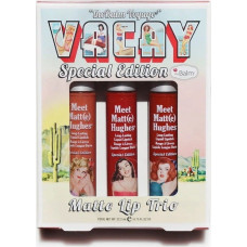 Noname THE BALM_Vacay Special Edition Matte Lip Trio matowa pomadka do ust 3szt.
