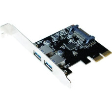 Logilink Kontroler LogiLink PCIe 2.0 x2 - 2x USB 3.2 Gen 2 (PC0080)