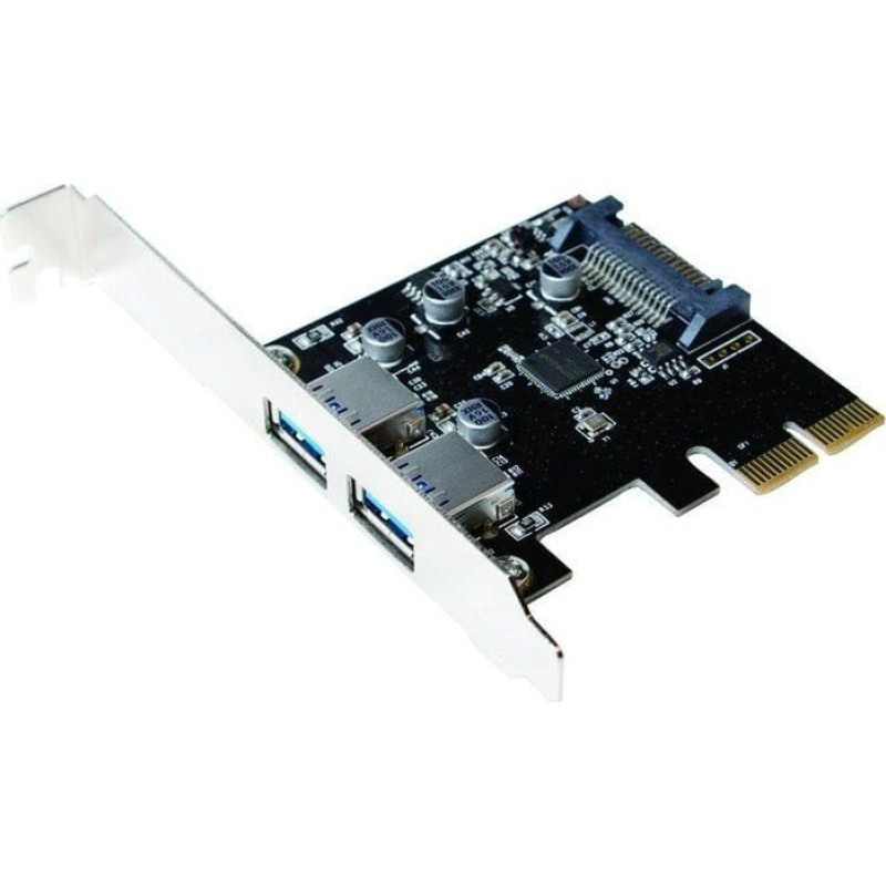 Logilink Kontroler LogiLink PCIe 2.0 x2 - 2x USB 3.2 Gen 2 (PC0080)