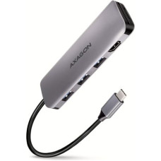 Axagon HMC-HCR3A Hub 3x USB-A SD/microSD + HDMI
