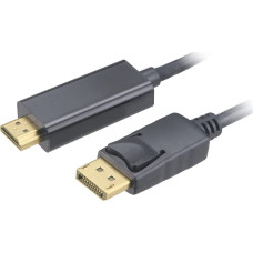 Akasa Kabel 4K DisplayPort na HDMI active, adaptér, 1.8m