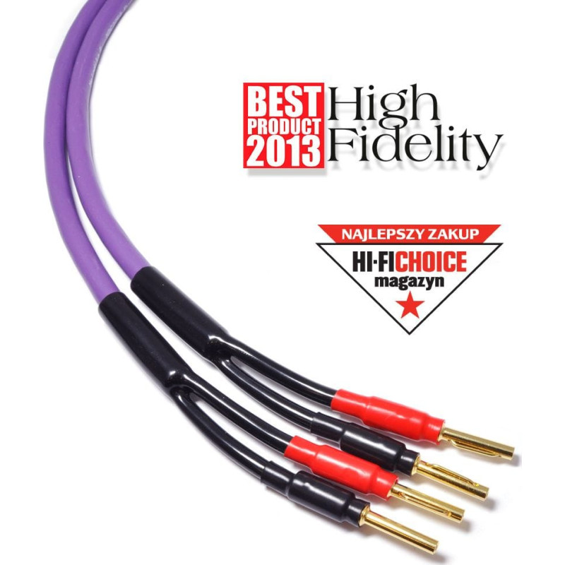 Melodika Kabel Melodika Banan x2 - Banan x2 6m fioletowy