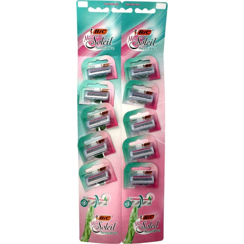 BIC Maszynka do golenia Miss Soleil Sensitive 1op.-10szt