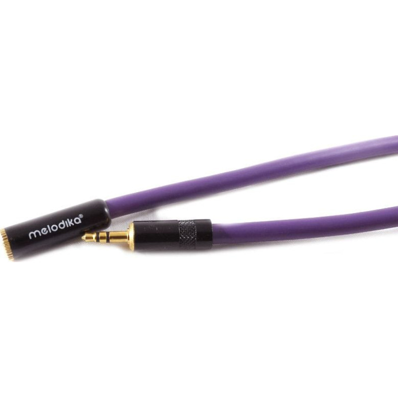 Melodika Kabel Melodika Jack 3.5mm - Jack 3.5mm 20m fioletowy