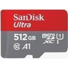 Sandisk Karta SanDisk SanDisk MicroSDXC karta 512GB Ultra (100MB/s, Class 10, Android) + adaptér