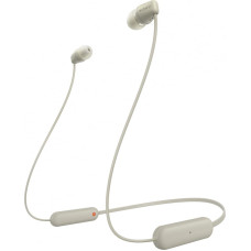 Sony WI-C100C (beige, Bluetooth, USB-C)
