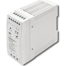 Qoltec Zasilacz na szynę DIN | 60W | 12V | 5A | Biały | Slim