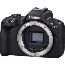Canon Aparat Canon Canon EOS R50 Black Bezlusterkowiec 24,2 MP CMOS 6000 x 4000 px Czarny