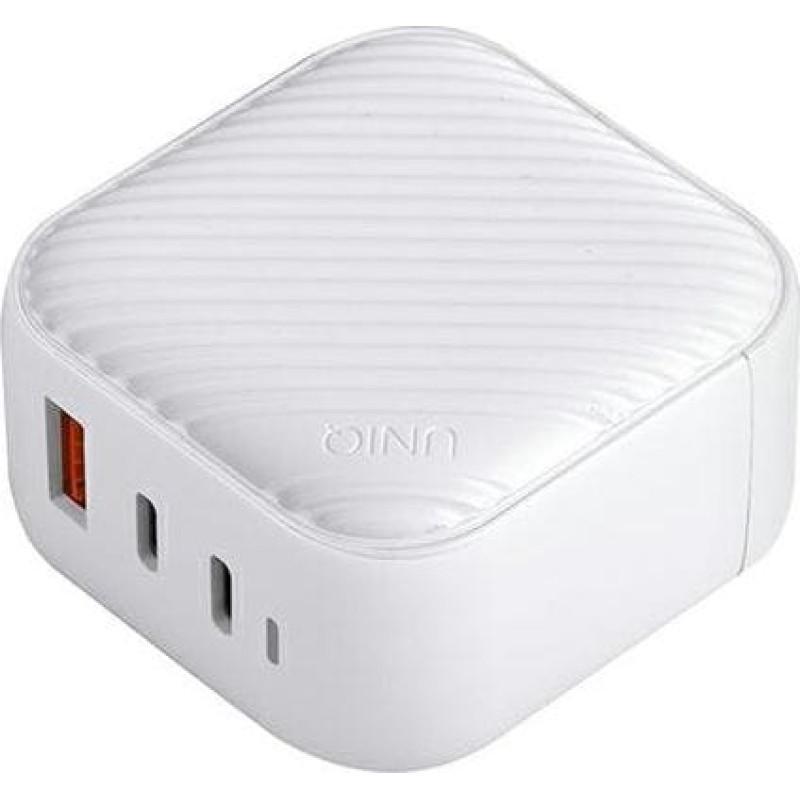 Uniq Ładowarka Uniq Verge Pro 1x USB-A 2x USB-C 3 A (UNIQ358WHT)