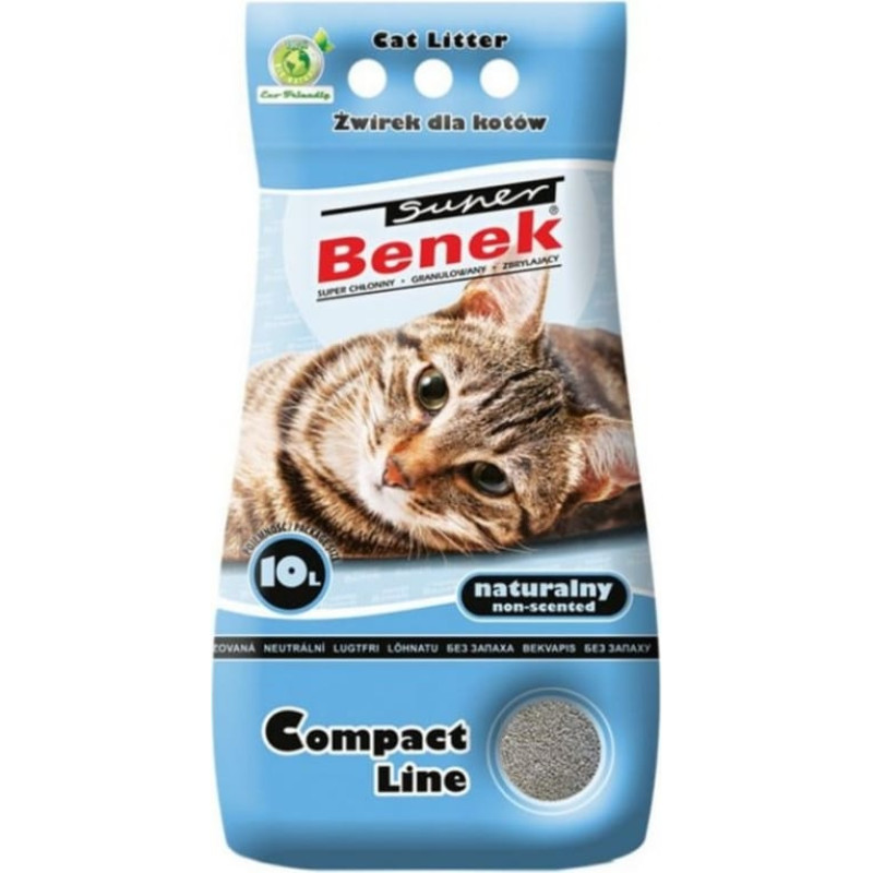Super Benek Certech Super Benek Compact Natural - Cat Litter Clumping 10 l