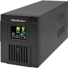 Qoltec 53771 Uninterruptible Power Supply Line Interactive | Monolith | 2000VA | 1200W | LCD | USB