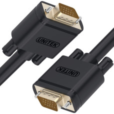 Unitek V7 Black Video Cable VGA Male to VGA Male 2m 6.6ft