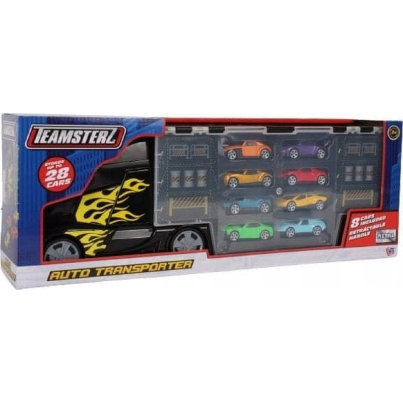 Teamsterz Transporter with 8 cars, medium