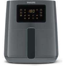 Philips 5000 series HD9255/60 fryer Single 4.1 L Stand-alone 1400 W Hot air fryer Black, Grey