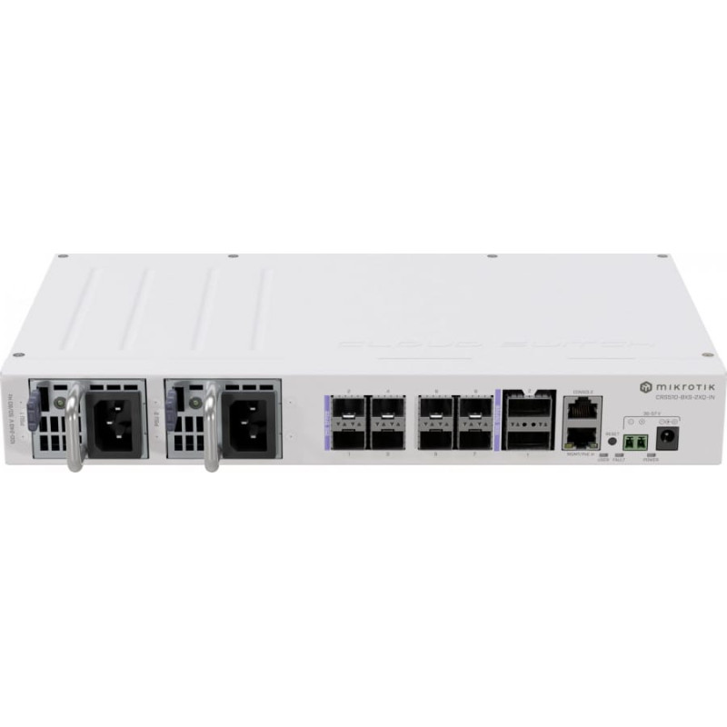 Mikrotik Switch MikroTik NET ROUTER/SWITCH 8PORT SFP28/CRS510-8XS-2XQ-IN MIKROTIK