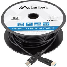 Lanberg HDMI CABLE M/M V2.1 50M 8K OPTICAL AOC