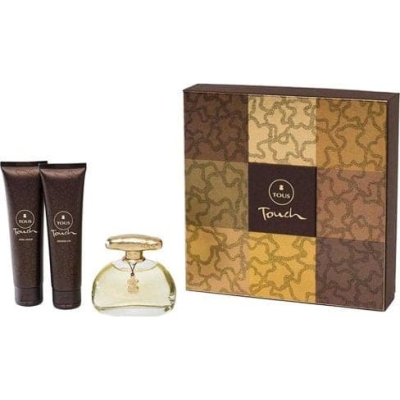 Tous Touch Set Tous: Touch, Eau De Toilette, For Women, 100 ml + Touch, Nourishing, Body Lotion, 100 ml + Touch, Moisturizing, Shower Gel, 100 ml For Women