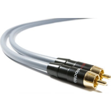 Melodika Kabel Melodika RCA (Cinch) x2 - RCA (Cinch) x2 2.5m szary