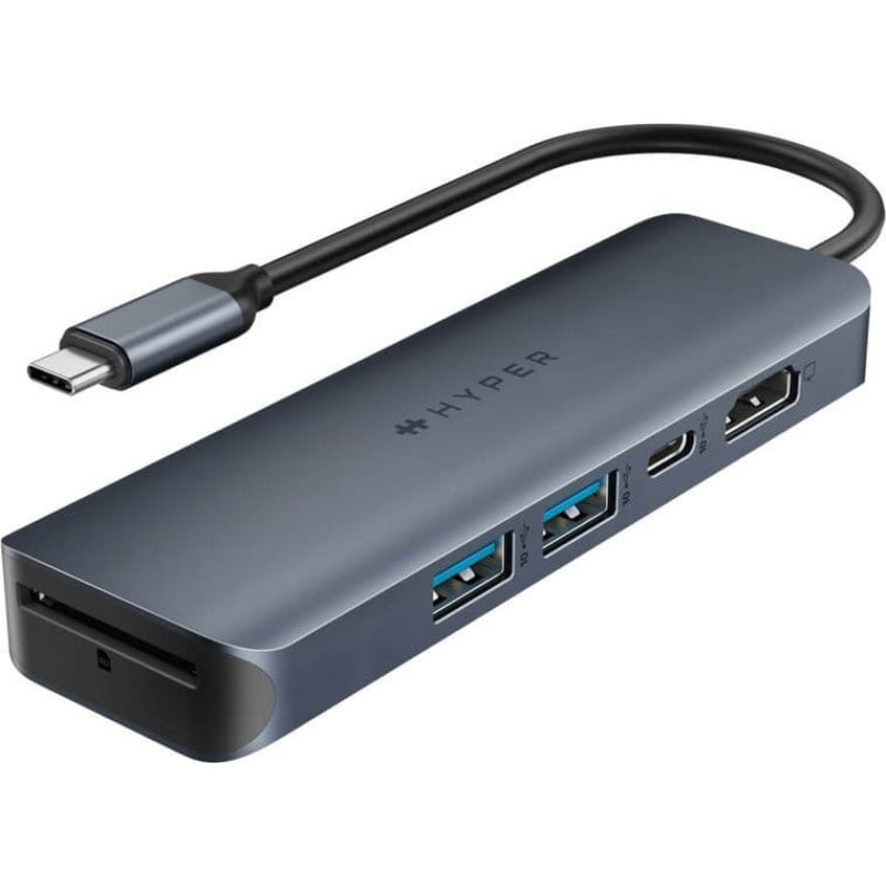 Hyperdrive HUB USB HyperDrive Koncentrator HyperDrive Next 6-Port USB-C Hub HDMI/4K60Hz/SD/MAC/PC/Chromebook/