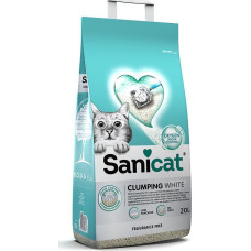 Sanicat Żwirek dla kota Sanicat Clumping White, żwirek, dla kotów, bentonit, bezzapachowy, 10L, zbrylający