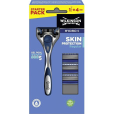 Wilkinson Wilkinson Hydro 5 Skin Protection Regular maszynka do golenia z wymiennymi ostrzami dla mężczyzn 1szt + wkłady 4szt