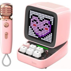 Divoom Ditoo Mic Pink - BT loudspeaker with karaoke microphone