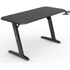 Sense7 Biurko SENSE7 Nomad Basic Czarne 140 cmx60 cm Basic