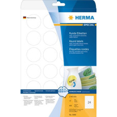 Herma Etykiety odklejalne Movables okrągłe, białe, papier matowy, 600 szt. (5066)