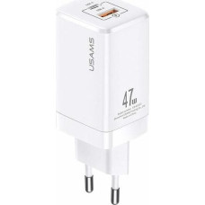 Usams Ładowarka Usams T41 1x USB-A 1x USB-C 3 A (6958444971148)