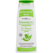 Alphanova Bebe Delikatny szampon do włosów Bio 200ml