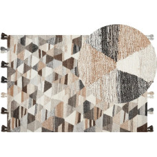 Beliani Dywan wełniany kilim 160 x 230 cm wielokolorowy ARGAVAND Lumarko!