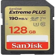 Sandisk Karta SanDisk SanDisk Extreme PLUS - Flash-Speicherkarte - 128 GB - UHS-I U3 / Class10 - SDXC UHS-I