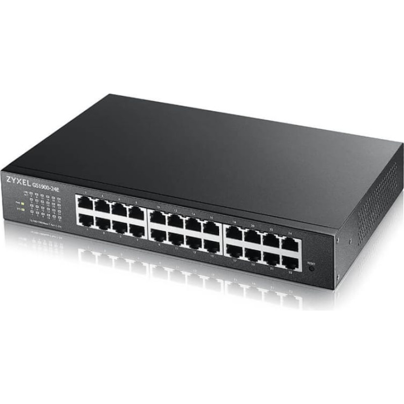 Zyxel GS1900-24E-EU0103F network switch Managed L2 Gigabit Ethernet (10/100/1000) 1U Black