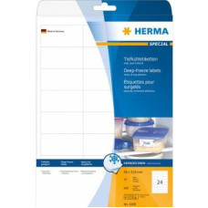 Herma Etykiety samoprzylepne mrożone 66x33,8 mm (4389)