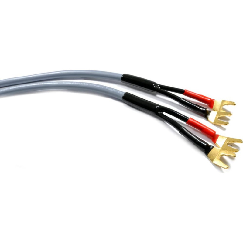 Melodika Kabel Melodika Widły - Widły 2m szary