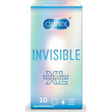 Durex Invisible Extra Large prezerwatywy powiększone 10 szt