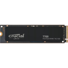 Crucial SSD T700 2TB M.2 PCIe Gen5 NVMe TLC Write speed 11800 MBytes/sec Read speed 12400 MBytes/sec TBW 1200 TB